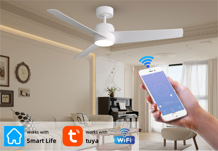 52 inches ceiling fan with light